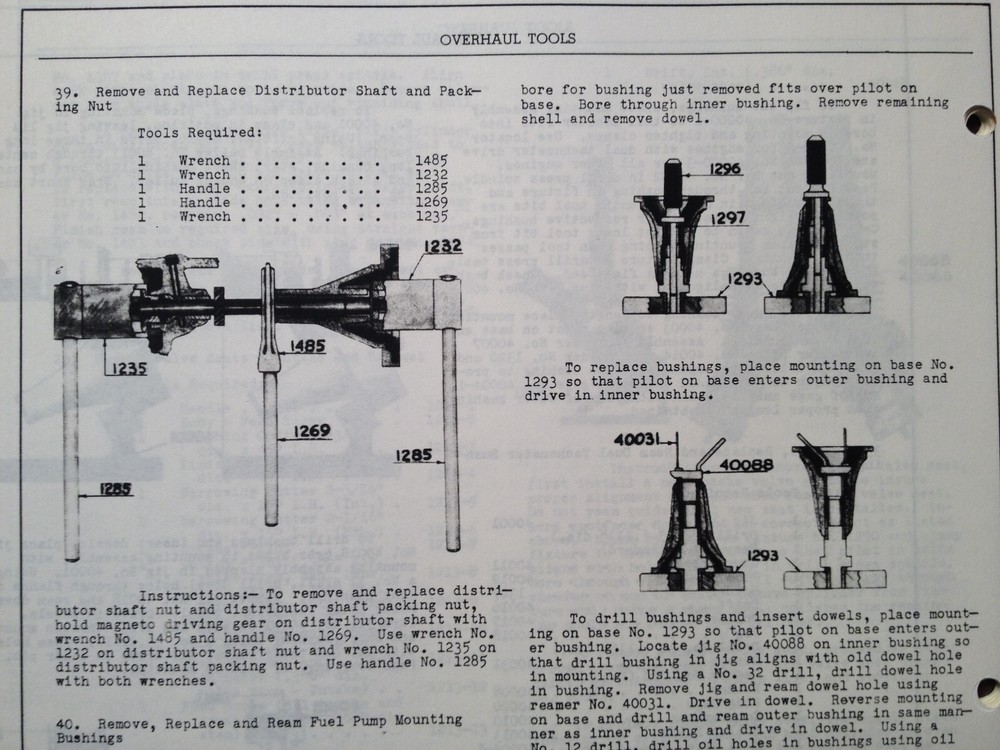 1941 Lycoming R-680 Series Engine Overhaul Manual