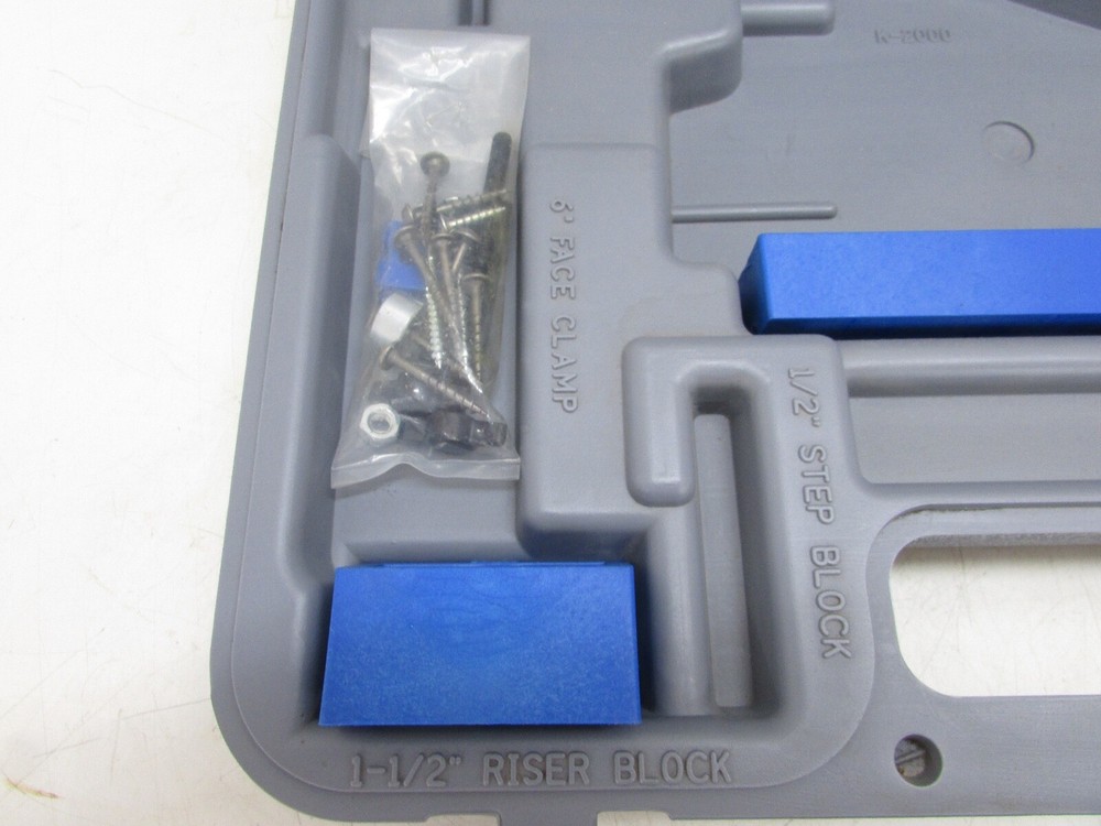 KREG K2000 SYSTEM POCKET HOLE JIG KIT WITH CASE