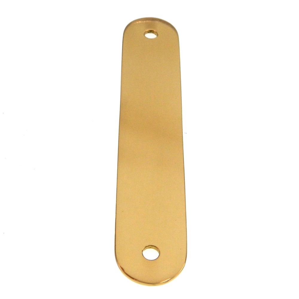 Amerock Advantage Bright Brass 3 3/4"cc Cabinet Pull Backplate BP1971-B