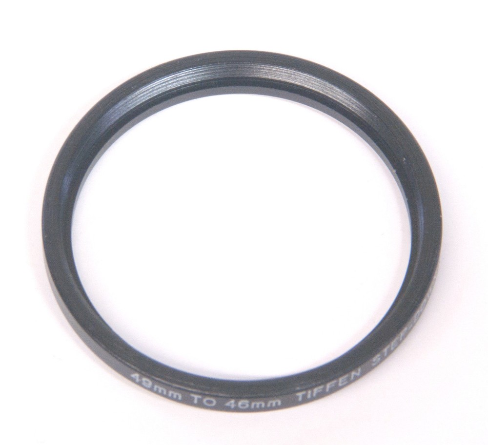 Tiffen Step-down Ring 49-46mm made in the U.S.A.