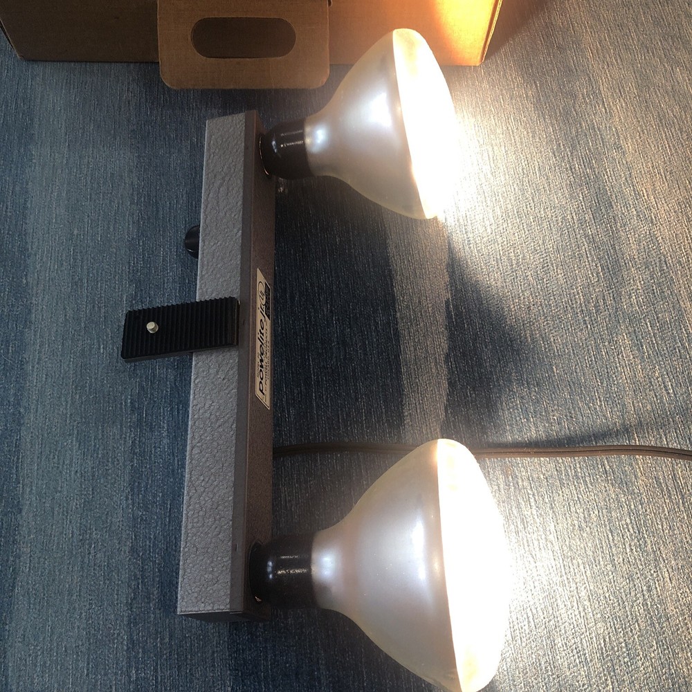 POWERLITE JUNIOR MODEL 20 8mm Camera Light Kit Complete In Box Tested🔥🔥🔥