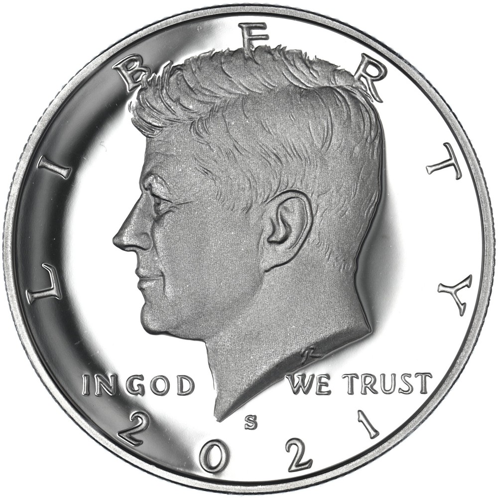 2021 S Kennedy Half Dollar Gem DCam Proof CN-Clad