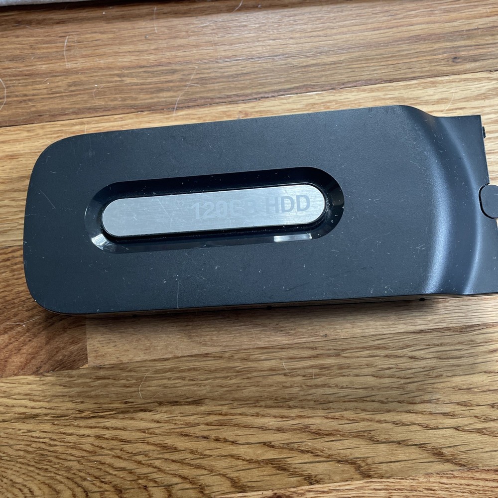 Microsoft Xbox 360 120GB HDD Hard Drive Black untested