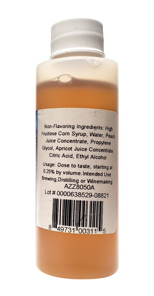 Apricot Flavoring 4 Fl Oz