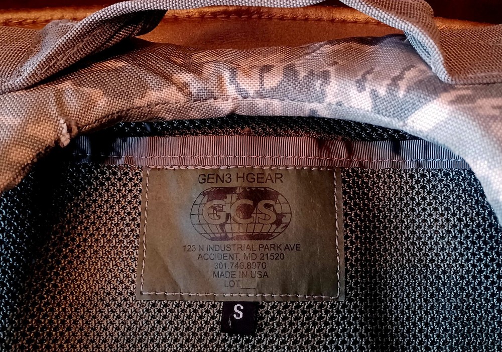 GCS Gen 3 HGEAR ACU Camo Rig Molle (Size Small)