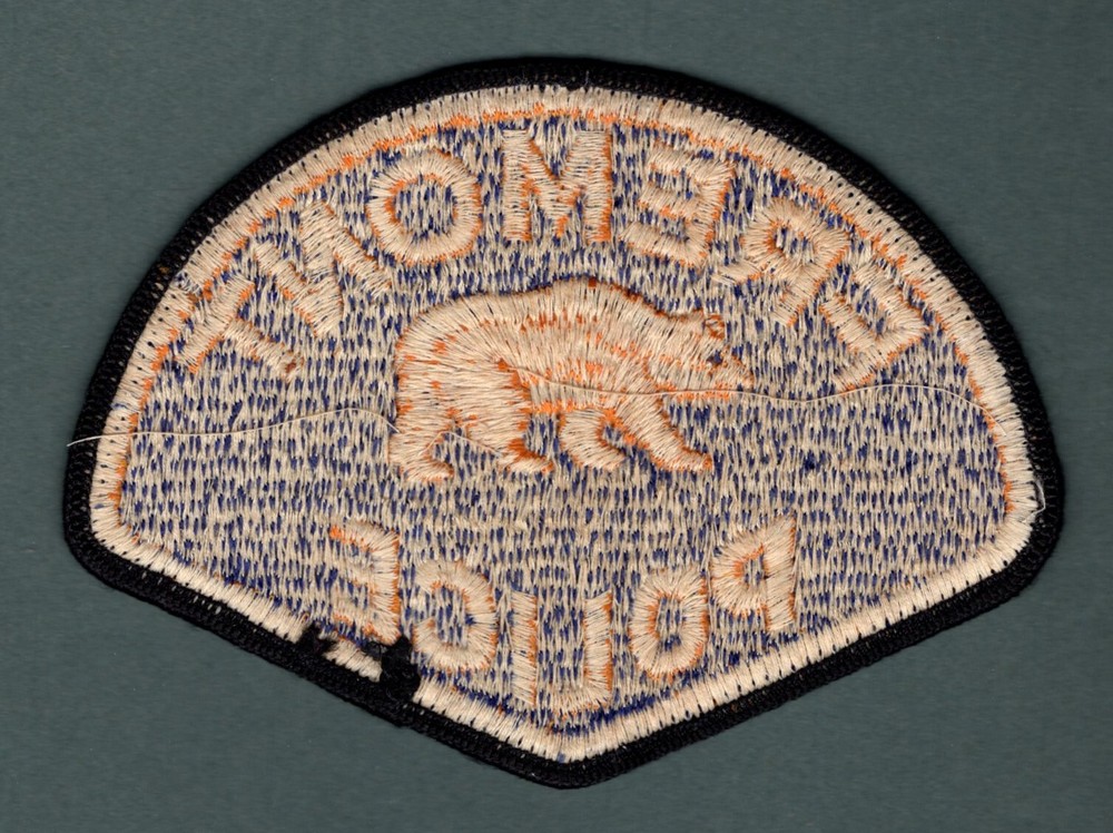Fremont California Police Patch - Vintage