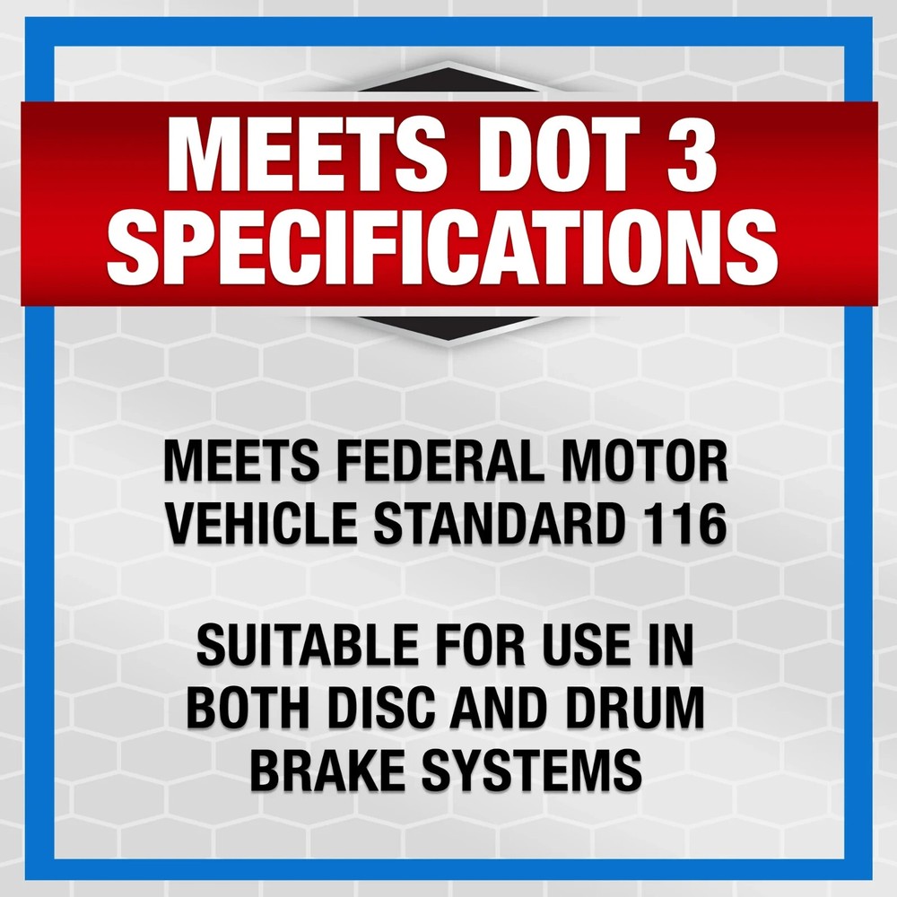 Super Tech DOT 3 Brake Fluid - 32 oz