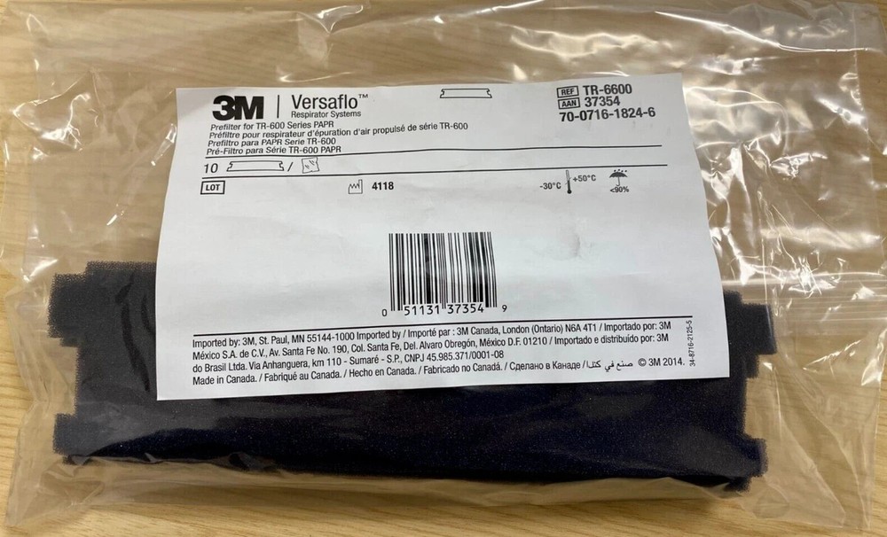 3M™ Versaflo™ TR-6600 Pre-Filter (Pack of 10)