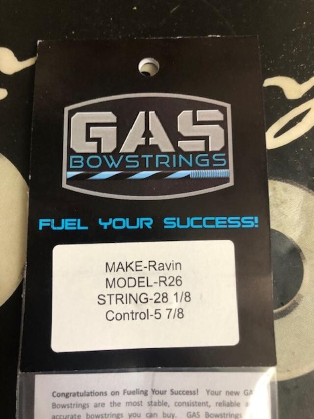Ravin R26 Gas String and Cables Set New (Black)