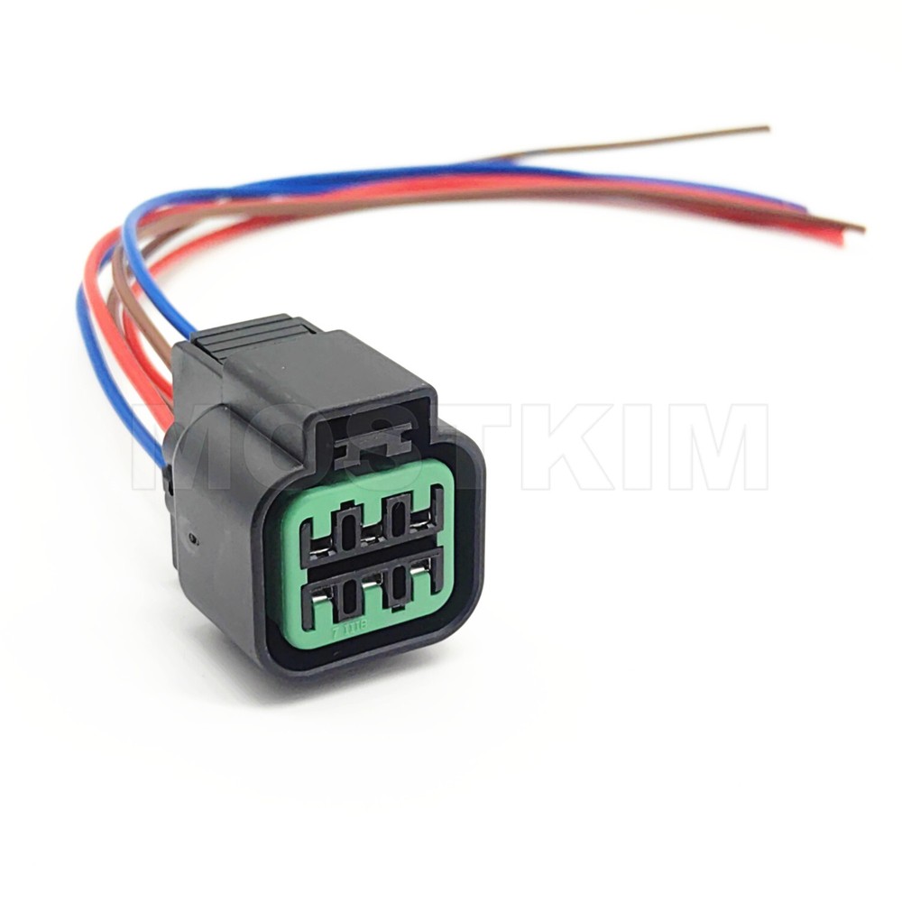 For Hyundai Accent 2006-2014 6-Pin Headlight Connector Harness Plug