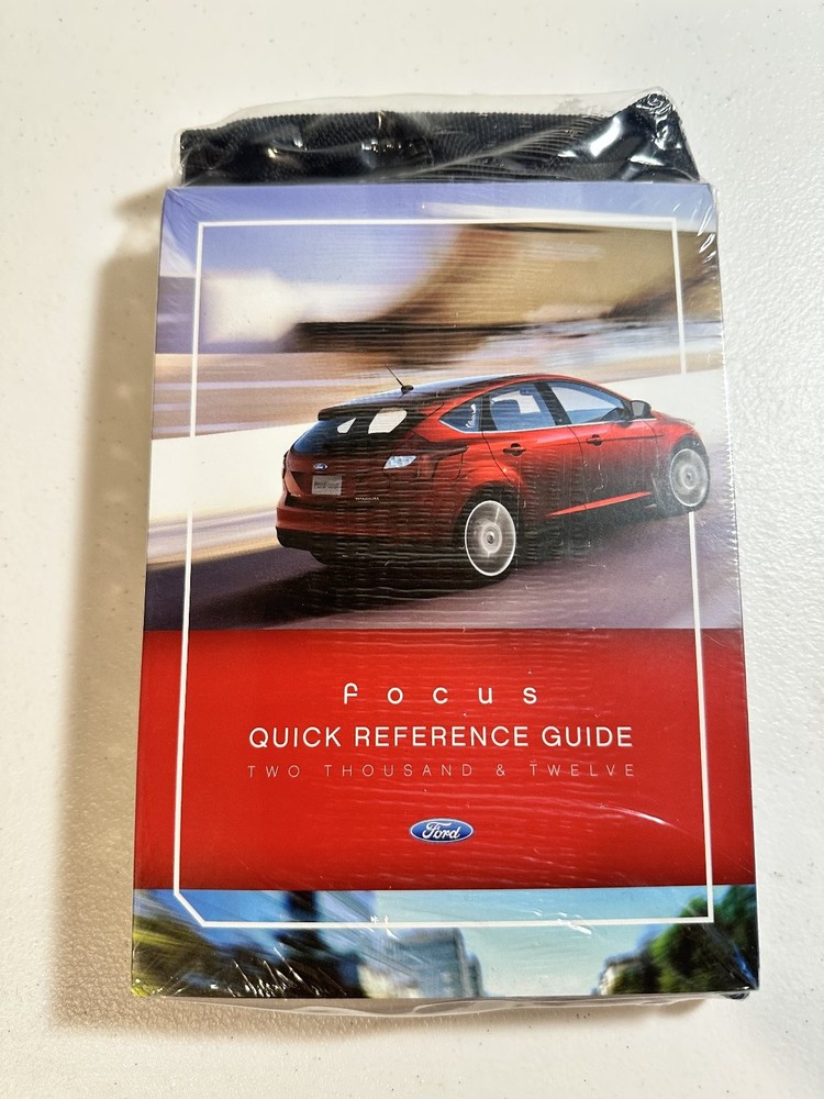 Focus Quick Reference Guide Ford 2012