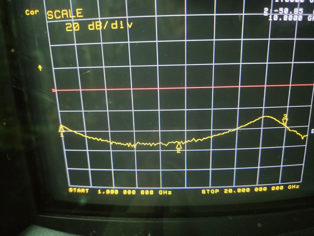 1 pc Emberguard Solutions) CAA7077 pin diode Switch 1-18 GHz Tested, see plot