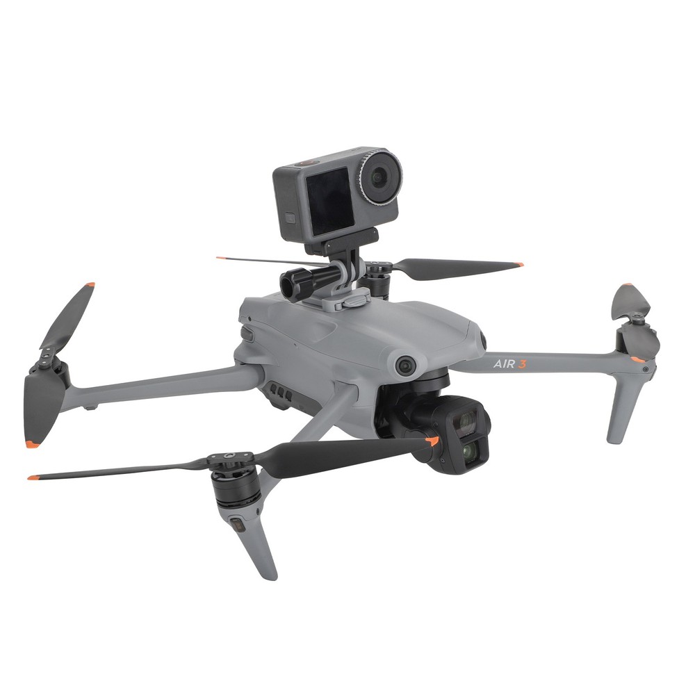 Action Camera Connector Fixed Base Adapter Mount For DJI Air 3 Drone Accessories