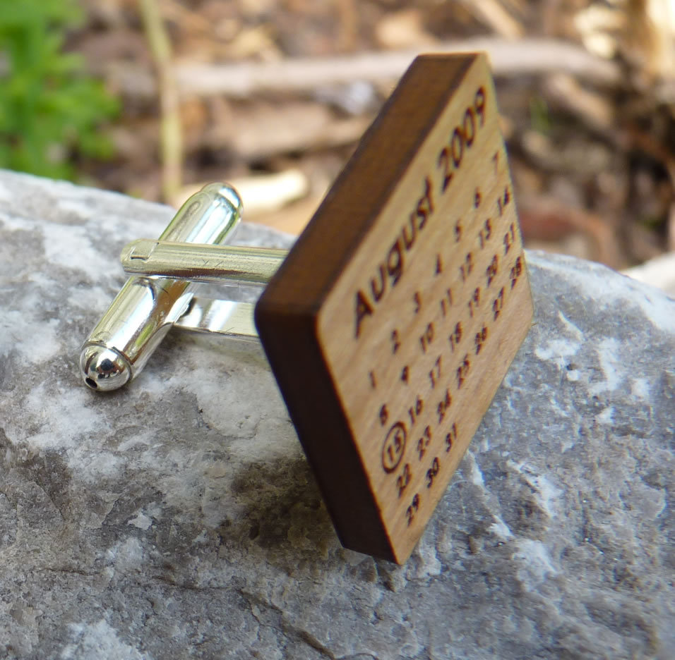 Groom Personalised Wedding Cufflinks: Husband