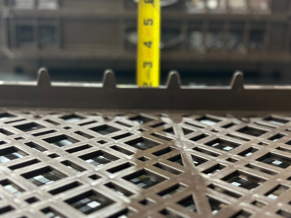 Pallet of 50 stackable bakery trays. Used, great condition.