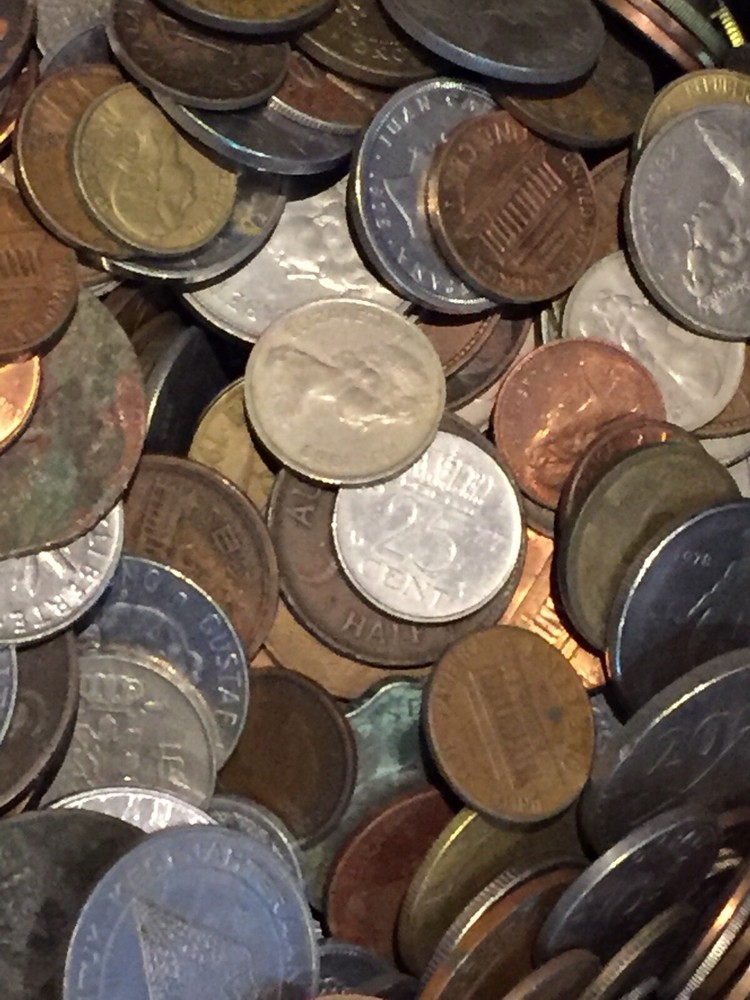 1 kg Kilo World Coins Mix BULK