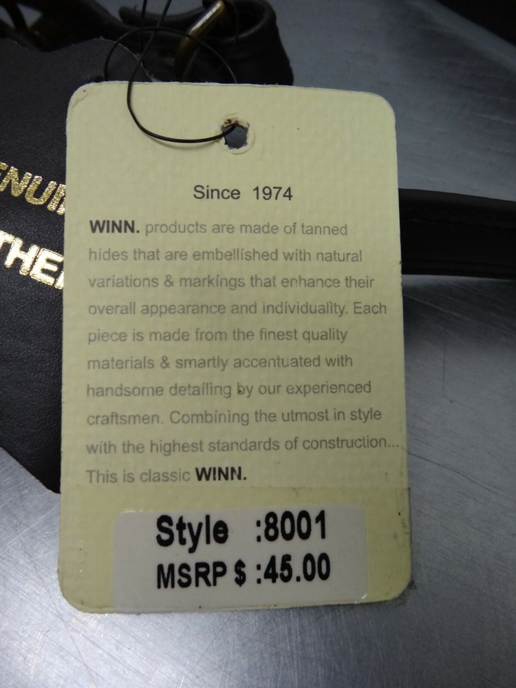 Winn International Original Leather Shoulder Strap
