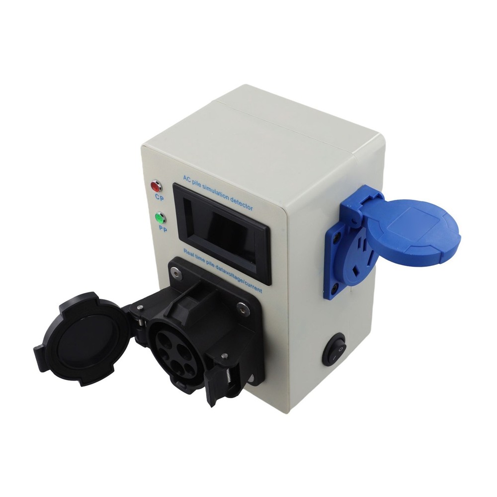 AC Charging Pile Simulation Tester for Electric Vehicle Charging Socket Testing