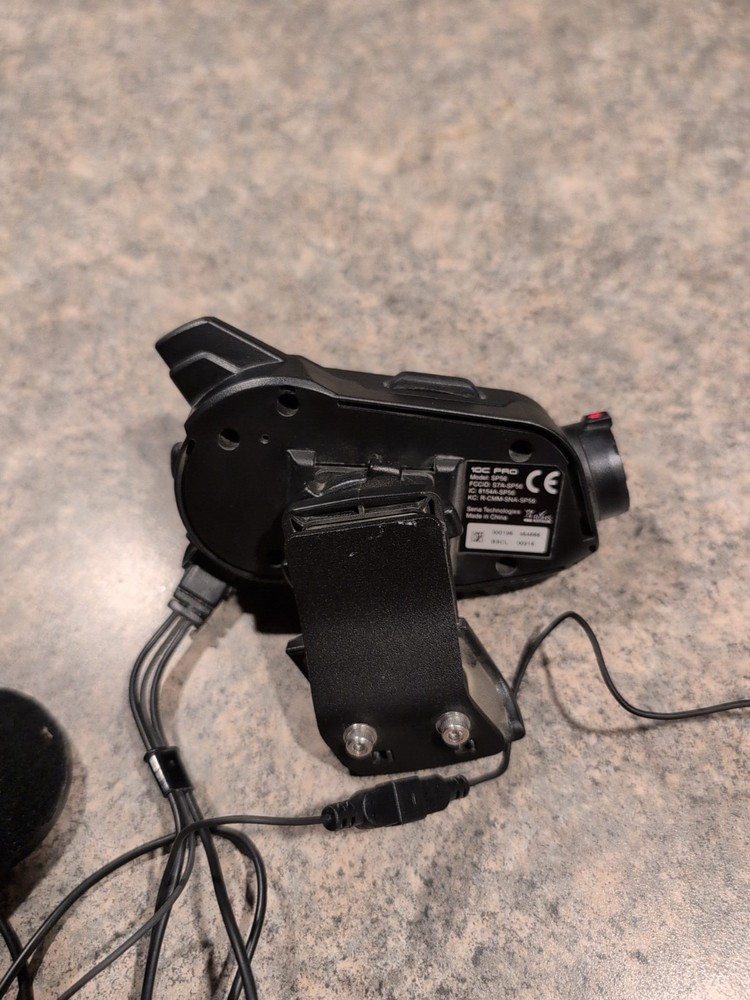 Sena 10c PRO Motorcycle Bluetooth Communications System & Action Camera