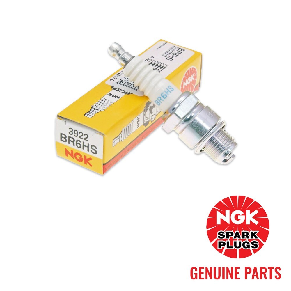 Genuine NGK BR6HS (3922) Spark Plug - 2 PACK