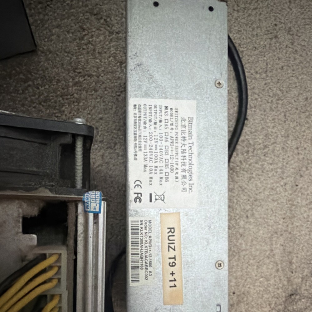 Bitmain Antminer L3+ ASIC Scrypt Hash Algorithm Litecoin Virtual Currency Miner