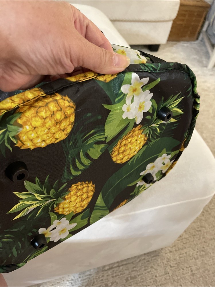 Detachable pineapple bicycle basket