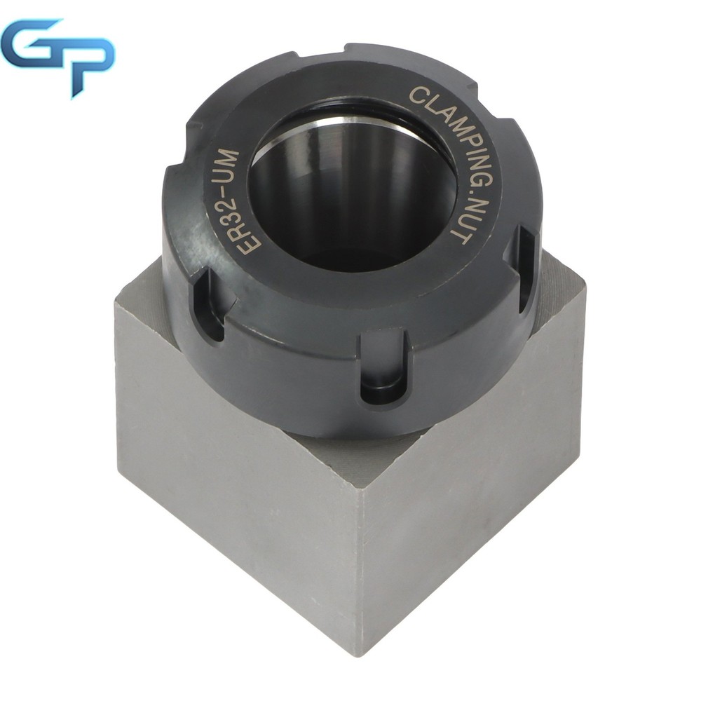ER32 Collet Block Spring Hex & Square Chuck Holder For CNC Machine