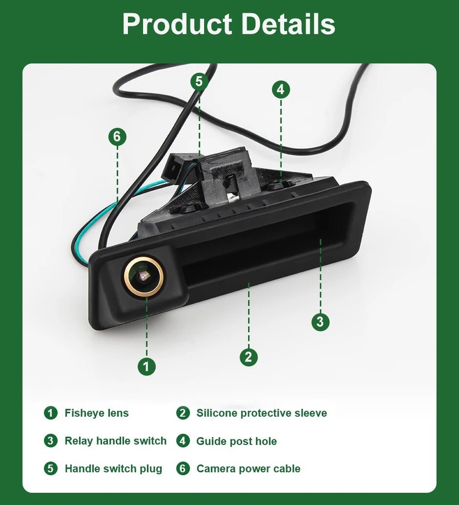 Car Backup Camera for BMW E82 E88 E84 E90 E91 E92 E93 E70 E60 E61 E39 3 5 X5