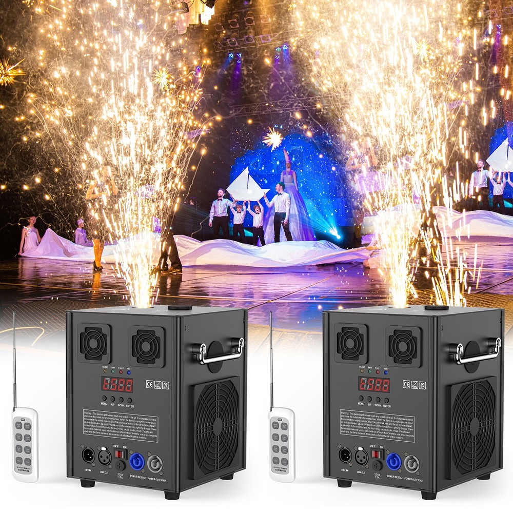 700W Spark Firework Machine Special Stage Effect DMX Machine Wedding w/Remote