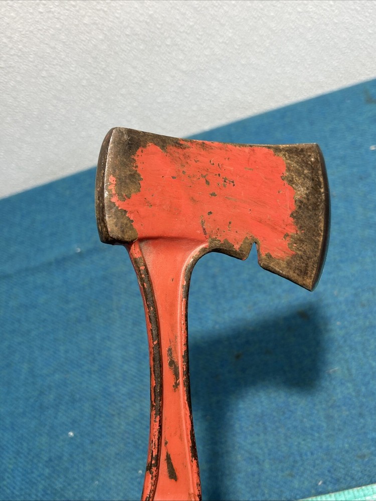 Vintage Bridgeport Metal Handle Hatchet Axe