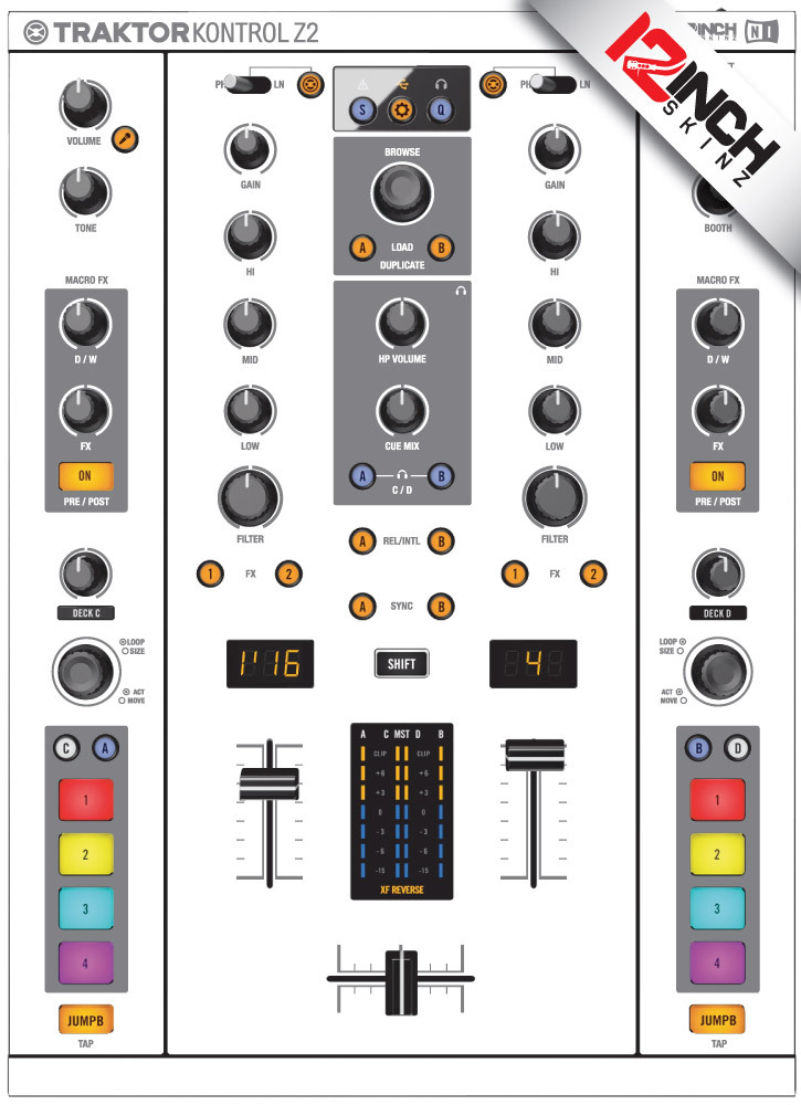 Native Instruments Z2 Skin white/grey