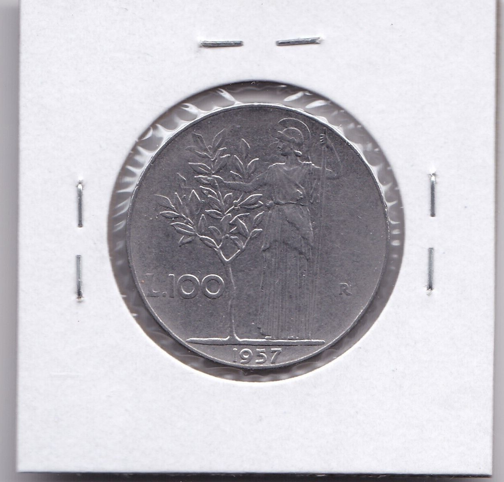 1957 Italy 100 Lire L1