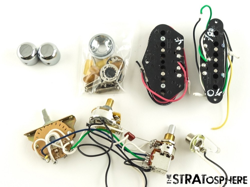 Fender Player II Modified Tele PICKUPS POTS KNOBS & SWITCH Noiseless!