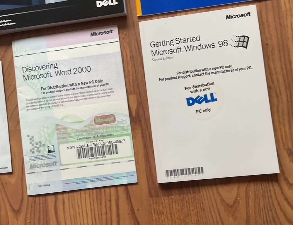 Dell Dimension Box Of Discs & Documents: Reference, Trouble Shooting, Excellent