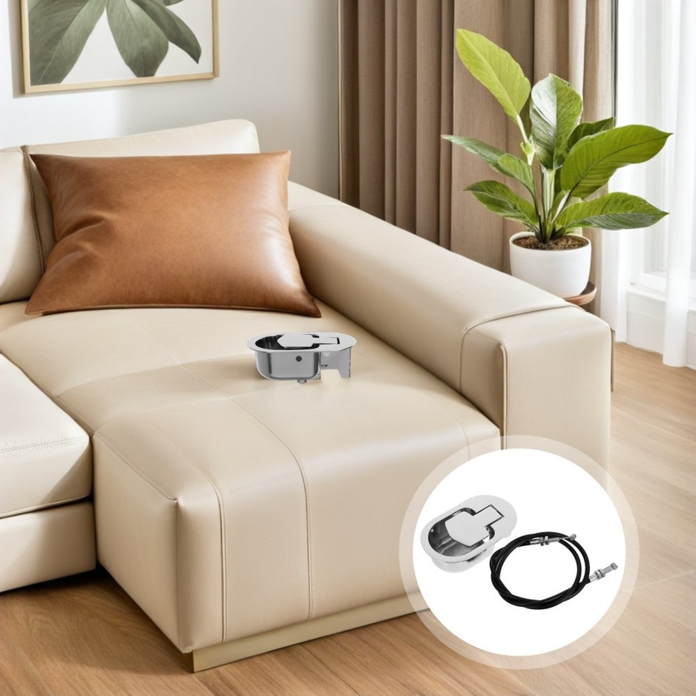 Recliner Replacement Pull Handle With Adjustable Cable For Sofa Parts