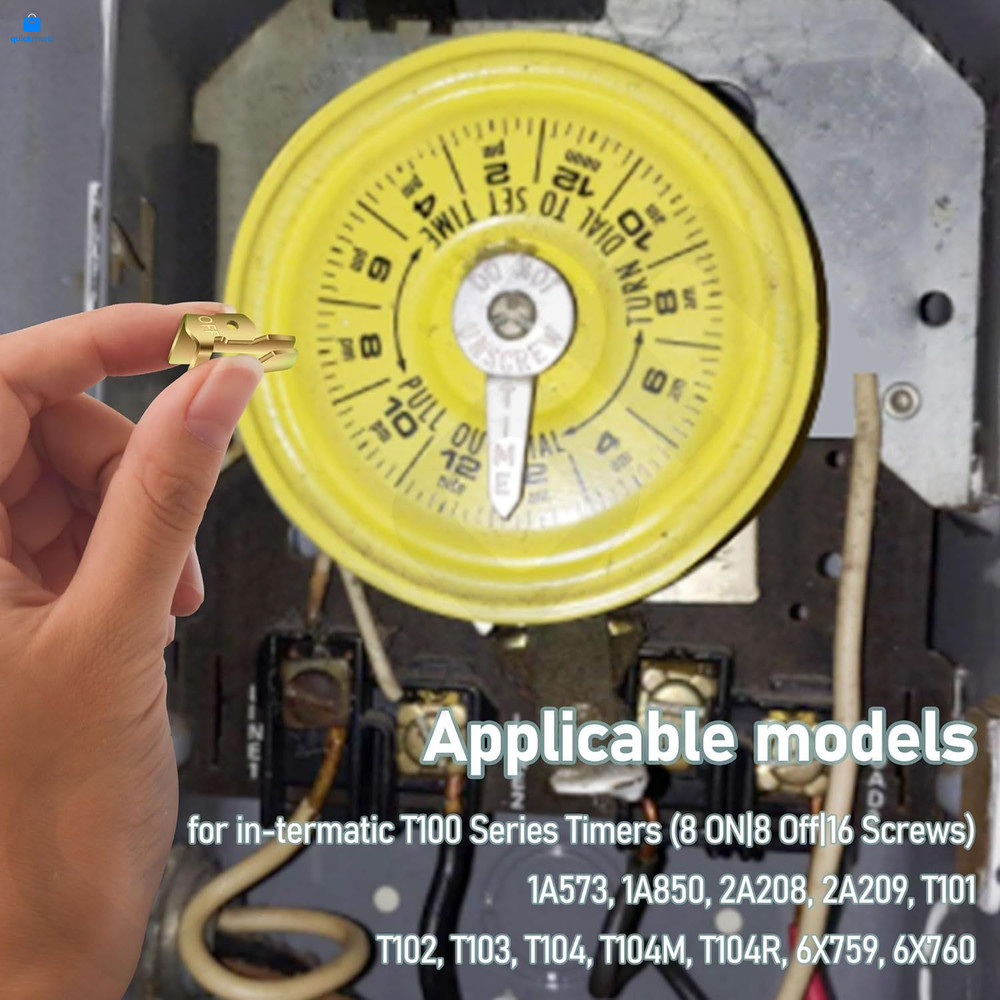 Pool Timer On Off Clips for Intermatic T100 Series Clock Dial Trippers No