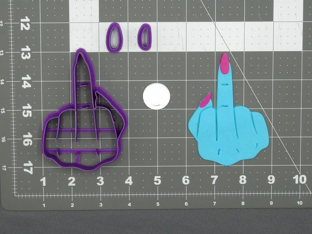 FU Hand 266-D461 Cookie Cutter Set