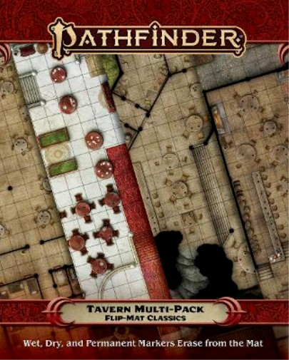 Pathfinder RPG: Flip-Mat Classics: Tavern Multi-Pack RPG New!