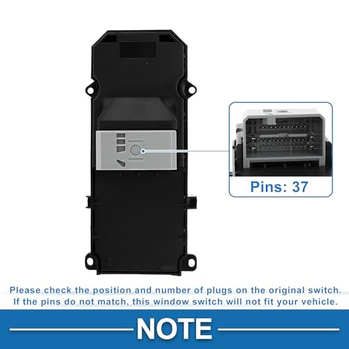 Power Window Switch No.35750TB0A32 Front Left Driver Side Window Control