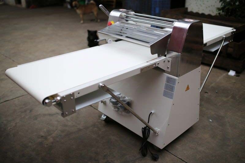 89" Floor Model Reversible Dough Sheeter with Roller Pin, 220V