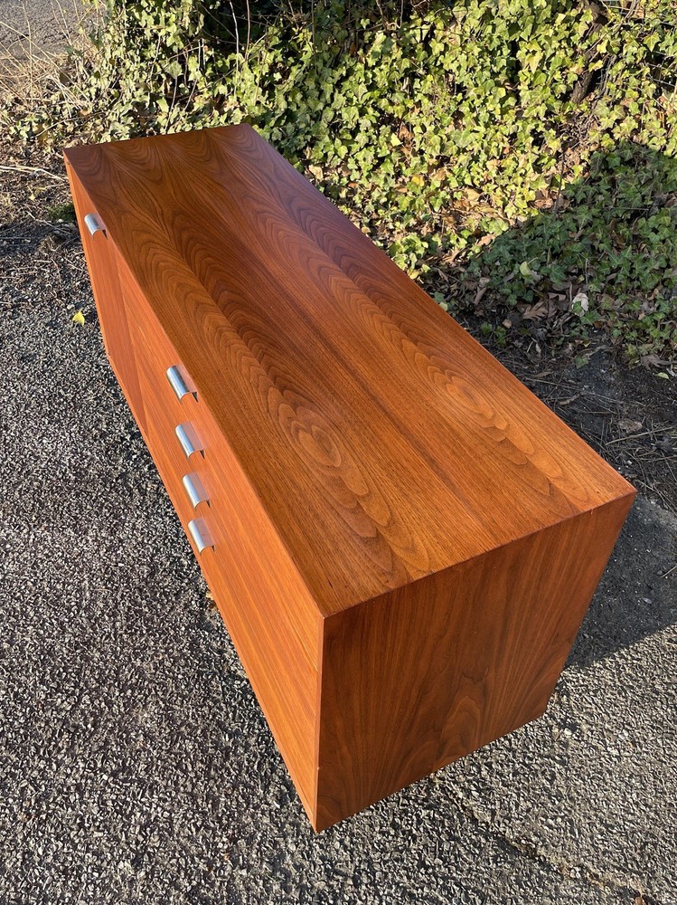 Refinished George Nelson for Herman Miller Walnut Cabinet