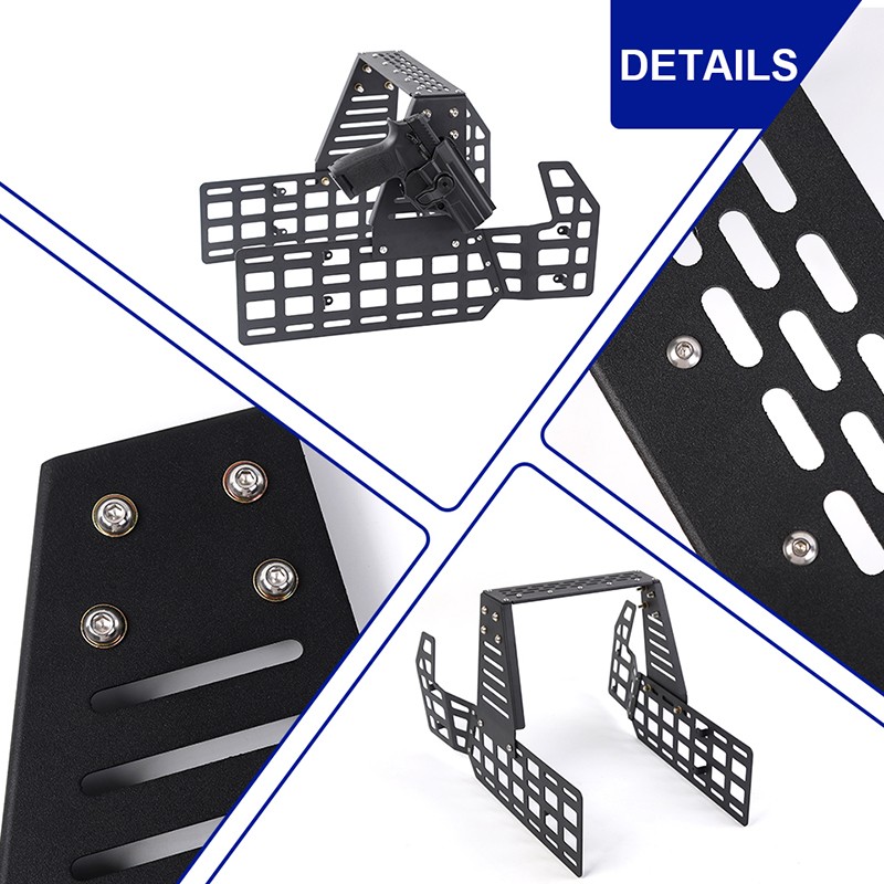 Fits For 4runner 2010+ Center Console MOLLE PANEL Bracket Rack