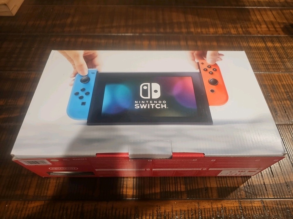 Nintendo Switch 32GB Handheld Console - Neon Red/Neon Blue