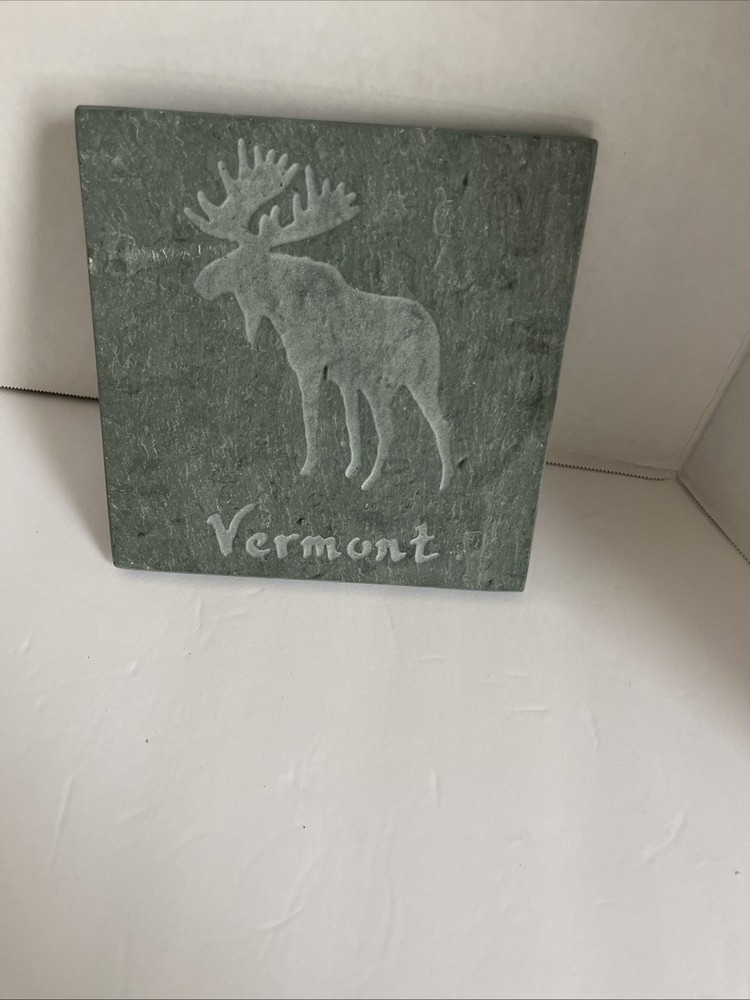 Slate Stone Vermont Engraved Tile