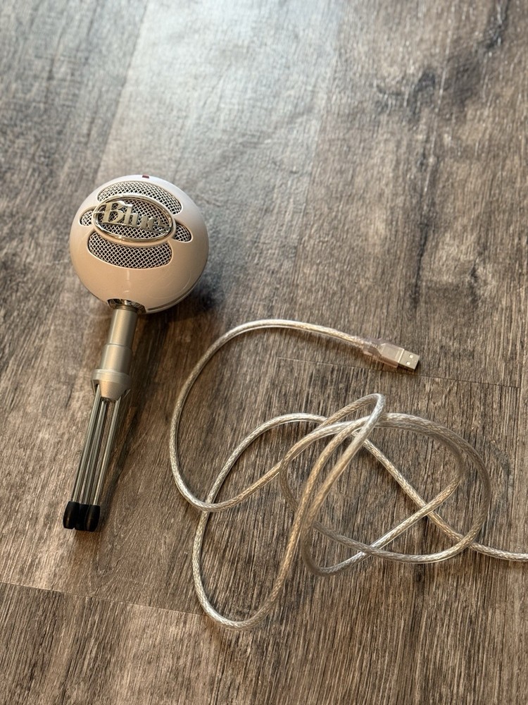 Logitech for Creators Blue Snowball iCE USB Microphone - White