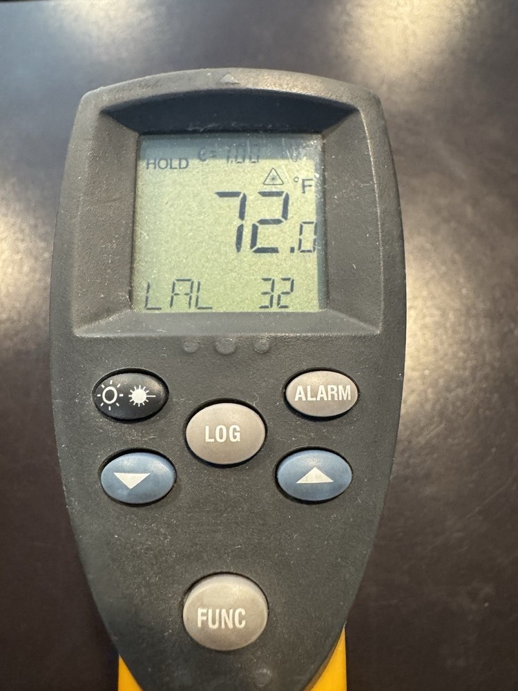 FLUKE 66 IR THERMOMETER Tested Working