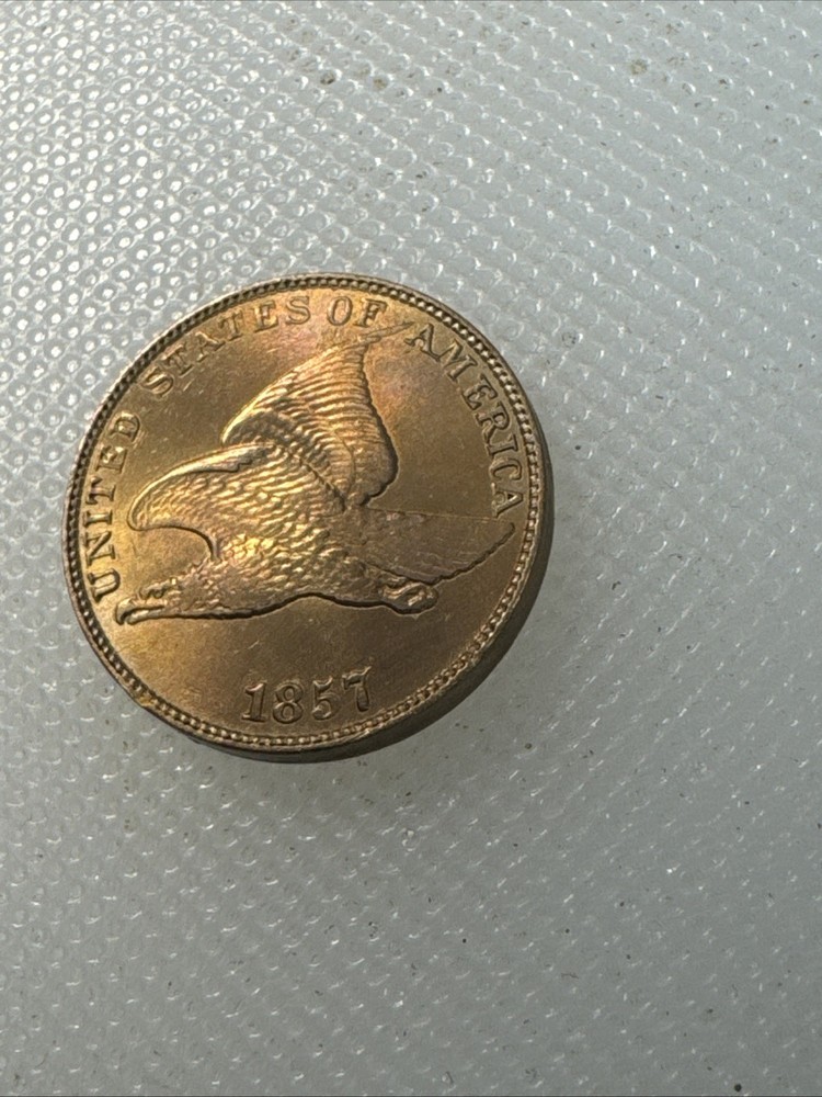 1857 Flying Eagle Cent FH