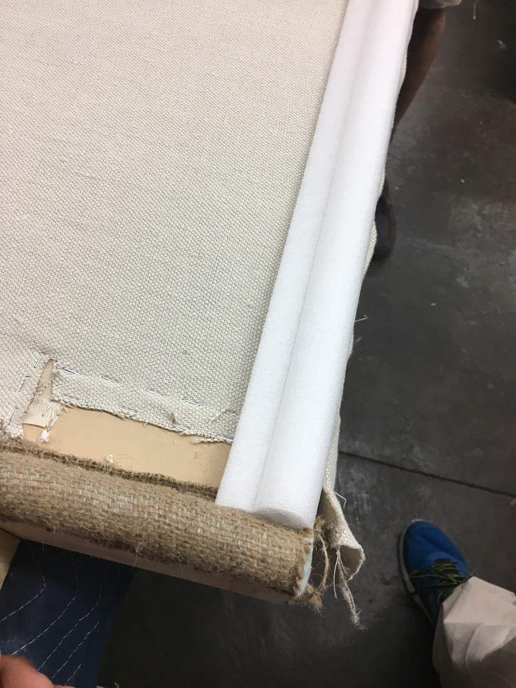 Galaxy Supply Inc Upholstery Frame Edge Roll. Poly P Shape. 1" x 50 FT.