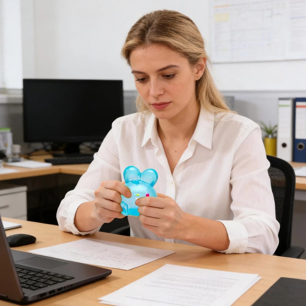 Jelly Hops Scented Super Solid Squish Bunny Random