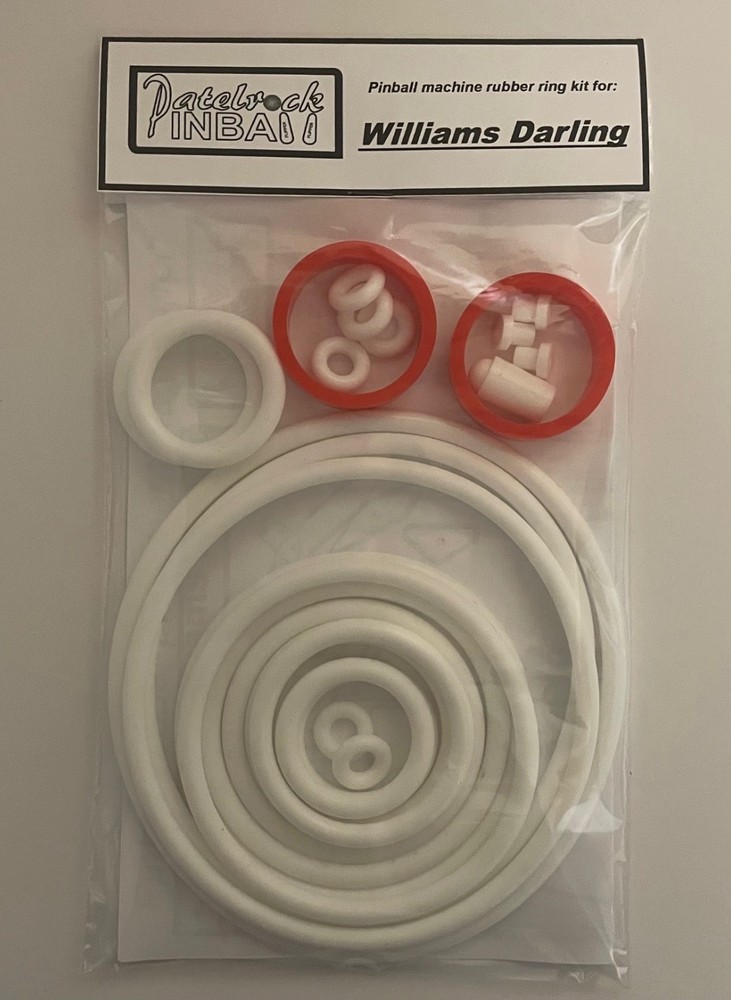 1973 Williams Darling Pinball Machine Rubber Ring Kit